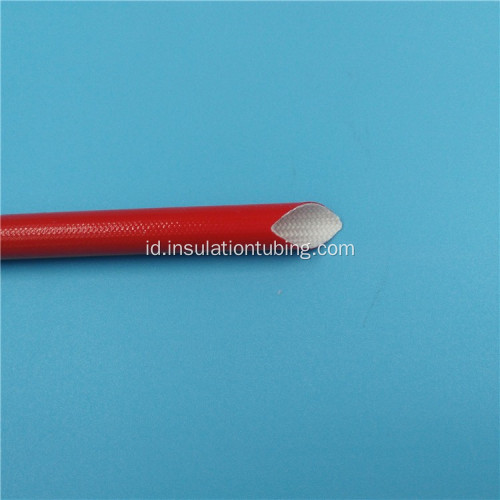 Silicone Resin Dilapisi Jalinan Fiberglass Sleeve